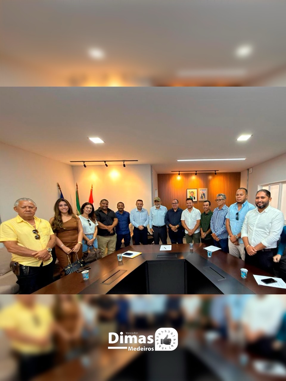 Presidente da Câmara de Gilbués participa de audiência na Secretaria de Segurança em busca de melhorias para o município